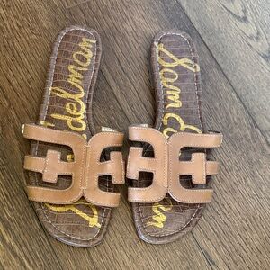 Sam Edelman Brown Slide Sandals